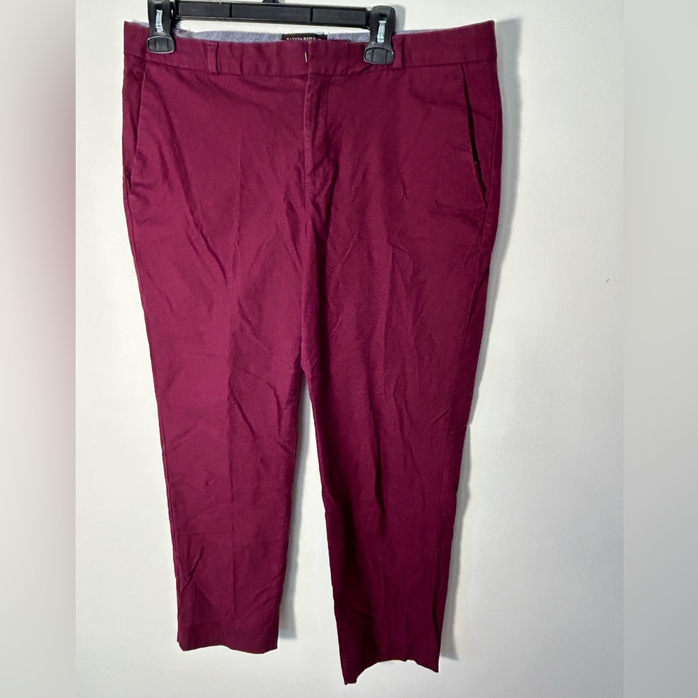 Straight Loft Wine Pant